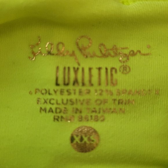 Lilly Pulitzer Weekender Cropped Legging Multi Dive In Size XXS - Picture 3 of 4